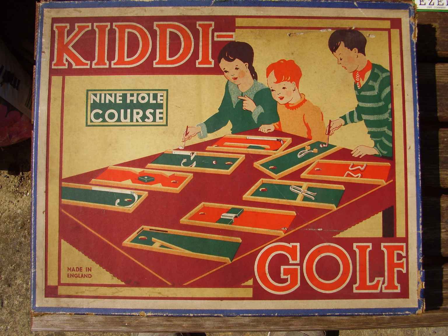 Miniature Golf and Mini Golf toys and games, The Crazy Golf Museum